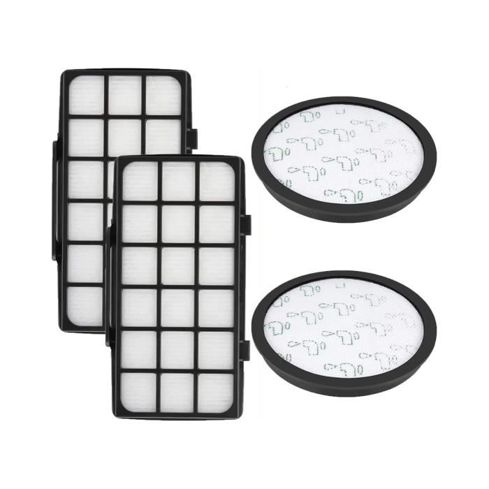 Kit Filtri HEPA Per Rowenta X-Trem Power Cyclonic - 2 Filtri Pre-Motore E 2 HEPA Lavabili, Compatibile Con RO6941EA RO6951EA Ecc. - Foto 8