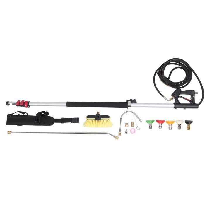 Nettoyeur De Tige De Gouttière Pour Laveuse à Haute Pression 1/4 Pouce Connexion Rapide Chiwanji