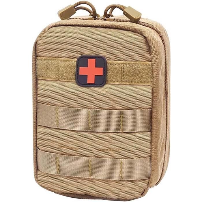 Kit De Premiers Secours Tactique - Mini Sac Tactique Avec Système Molle - Trousse De Premiers