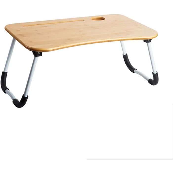 Table De Lit Pliable,Table Portable Bureau D'Ordinateur - Bureau D