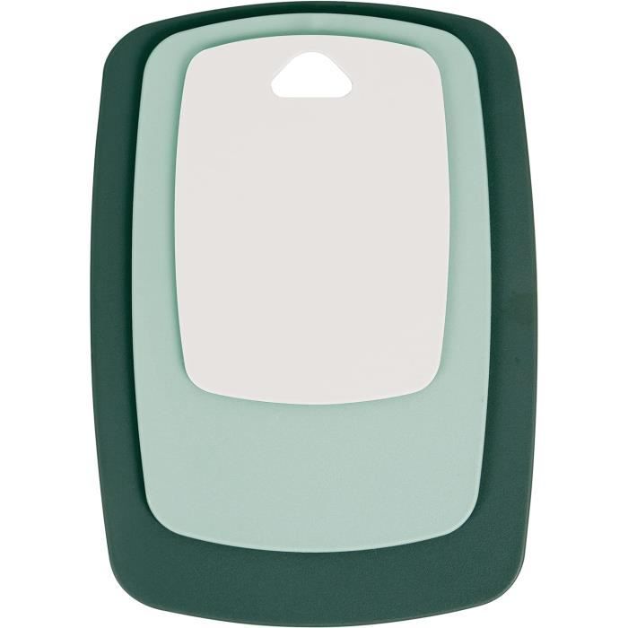 Lot De 3 Planches à Découper En Titane Sans BPA | Anti-rayures Double Face | Hygiénique Durable Cuisine Moderne