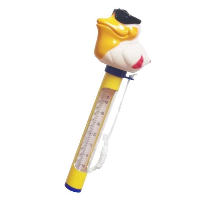 Thermomètre De Piscine En Forme De Canard Mignon - Flottant, Plage -10 à 70°C, Pour Bassin, Spa, Aquarium, Baignoire - 2