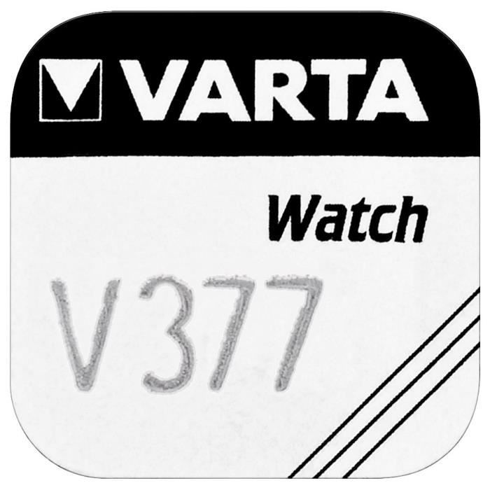 Piles de Montres Varta V377, SR66, SR626SW - Piles - Achat & prix