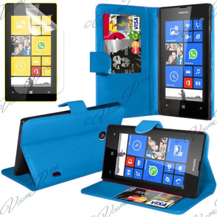 Nokia Etui vertical cuir noir rotatif pour Nokia à clapet - Coque et