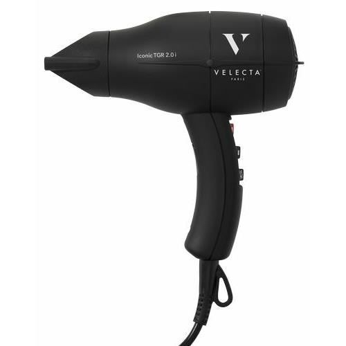 Sèche-cheveux professionnel - VELECTA ®PARIS - ICONIC TGR 2.0i - 2 vitesses - 2 températures - Noir intense