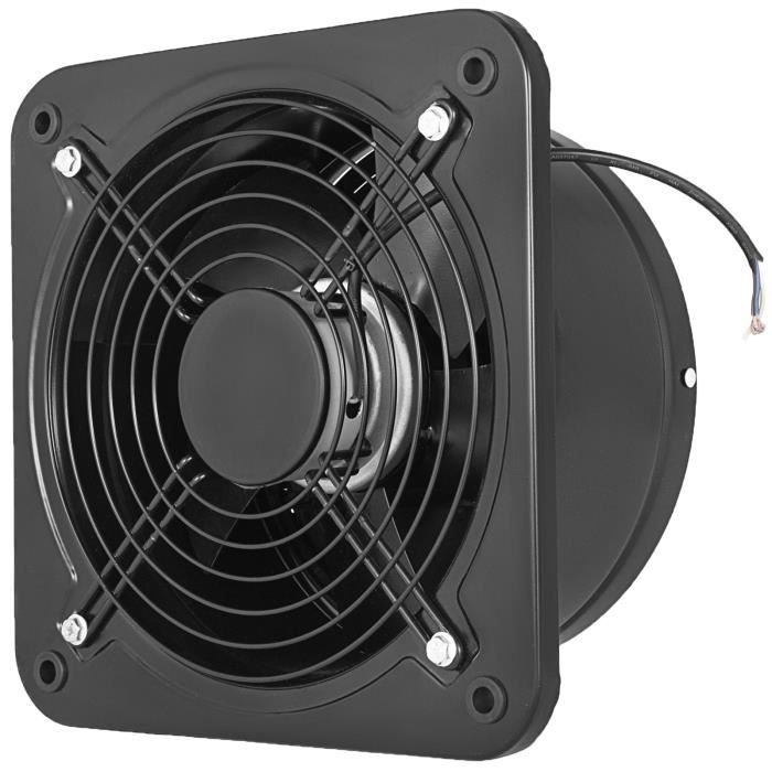 Ventilateur dExtraction - VEVOR - 250 mm - 125 W - 2030 m³-h - Murale - Vevor