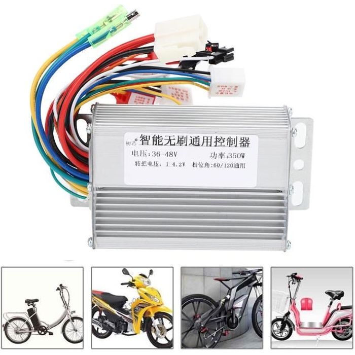 Kit Moteur 48V 1800W Sans Balais + Contrôleur & Pédale – Pour Kart, Scooter, Quad
