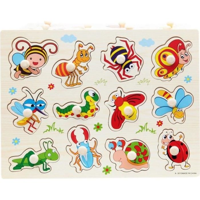 Puzzle Bois Pour Bebe Un An Cdiscount