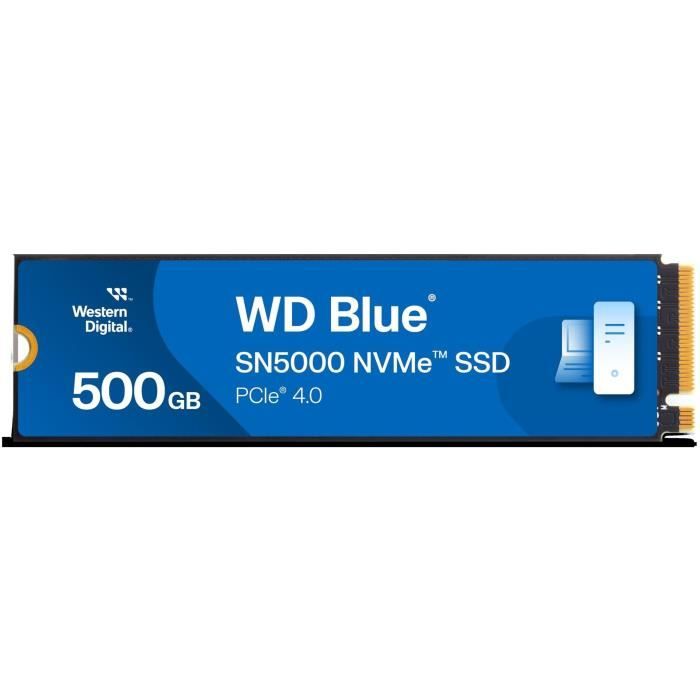 WD 500Go SN5000 M.2 NVMe – WDS500G4B0E#