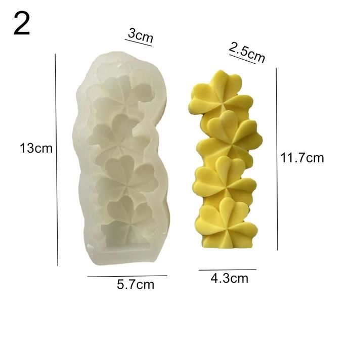 5 Pièces Moule À Bougie Ange,3D Ange Bricolage Moules En Résine Époxy