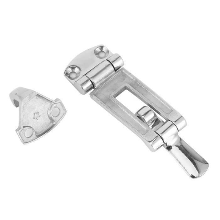 Attache De Trappe Marine En Acier Inoxydable 316 - 75 Mm, Anti-hochet, Pour Bateau, Facile à Installer Sans Perçage