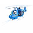 Hélicoptère de police Pinypon Action - SPLASH TOYS - Avec figurine et système de poulie-1