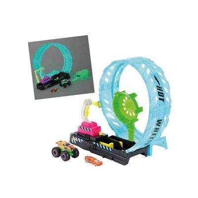 Jouet Dinosaure Escalade Toboggan – Circuit Auto Avec Lumières Et Musique, 3 Dino Escaliers, Cadeau 3 Ans+