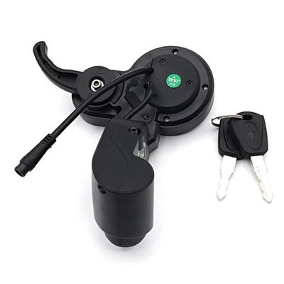Compteur LCD universel pour trottinette électrique ZQ-100 avec clé de vitesse,d'affichage à 6