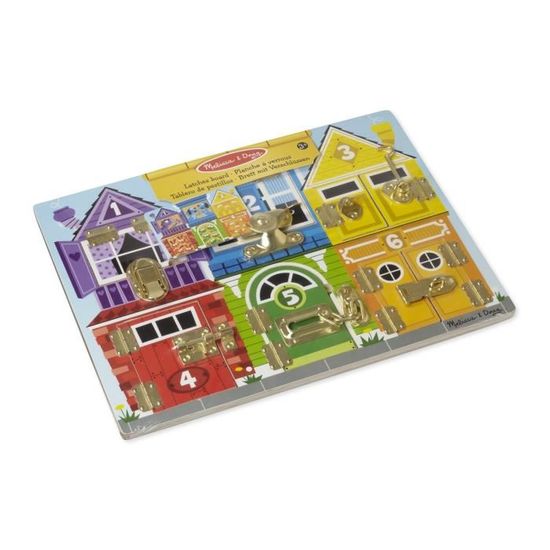 Ferme Cache-Cache Melissa /& Doug 13785 Planche /À Verrous /& 14592