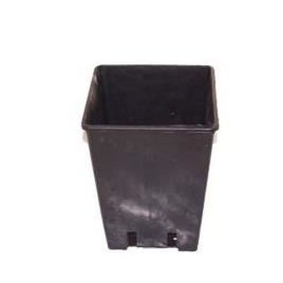 Lot de 10 pots carré 22 x 22 x 26 cm de 11 L