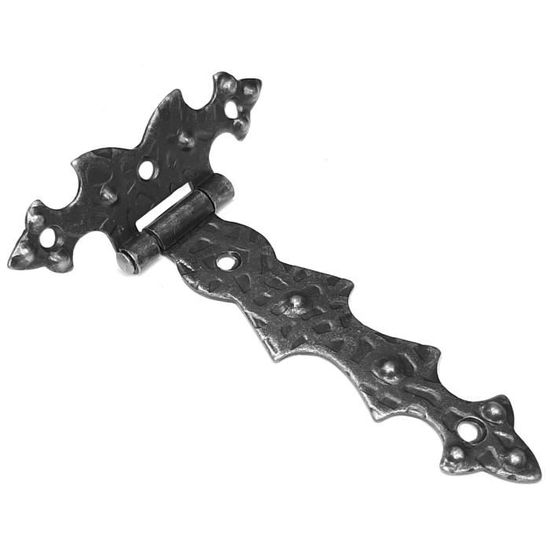 Bandes Croisées 360° KeyMet - Cuivre Noir - Fer Forgé - Charnière Allemande