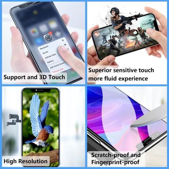 Écran LCD Pour IPhone 12 Pro Max - Neuf, Qualité Professionnelle