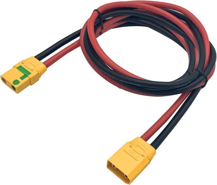Cable XT90 Anti-chispa Hembra A XT90 Macho, 10AWG De Silicona, 3m, Para Baterías Lipo RC, Drones FPV Y Modelos Grandes