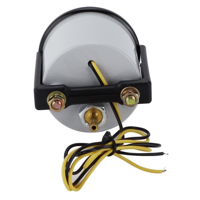 Jauge De Pression D'huile 52mm Rétroéclairée 12V - Style Vintage Pour VW Beetle - Neuf