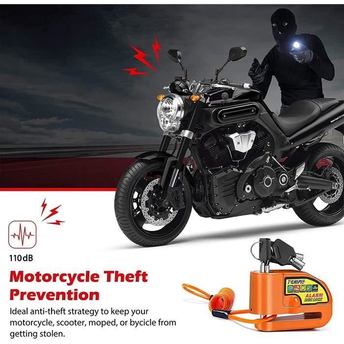 Bloc Disque Moto Alarme | Antivol Velo ou Antivol Moto Haute Bloc Disque Moto Alarme | Antivol Velo ou Antivol Moto Haute