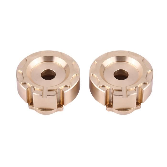 Remplacement de contrepoids de roue en laiton de voiture de 2Pieces RC