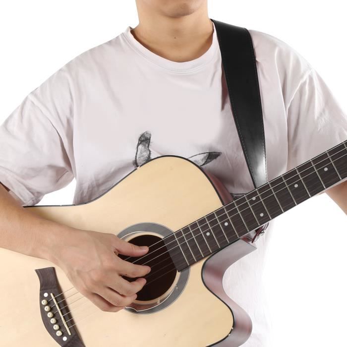 Sangle De Guitare Portable, Sangle De Guitare Acoustique, Pour Guitare  Basse 