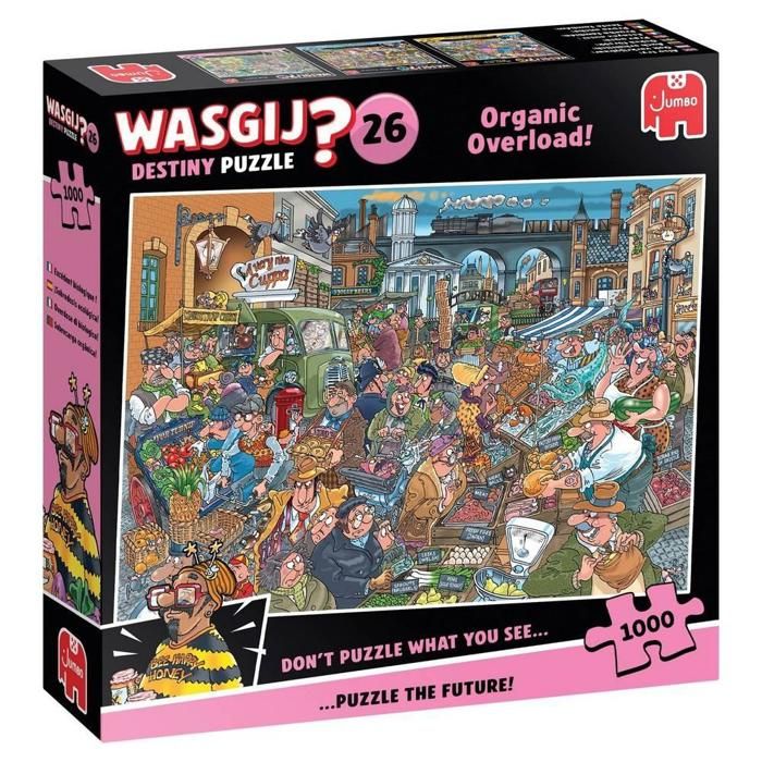Puzzle 1000 pièces - JUMBO - Wasgij Destiny 26 - Multicolore - Humour