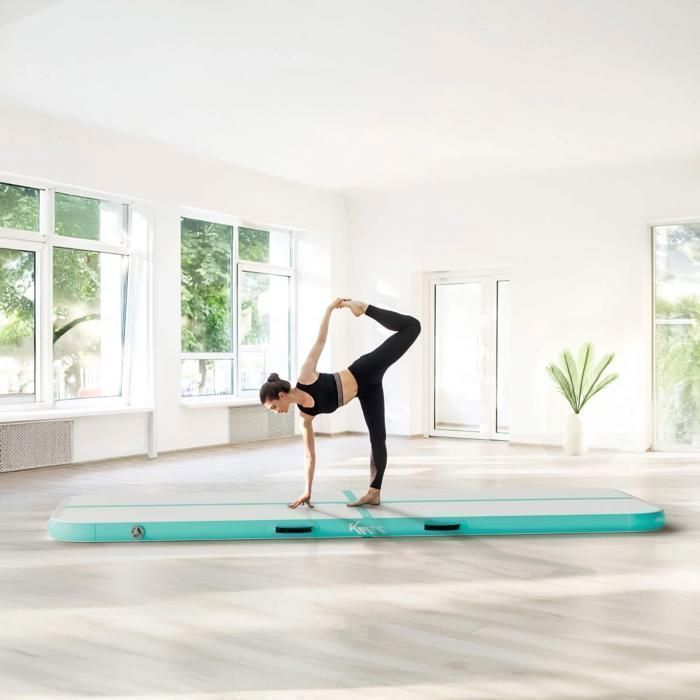 Test du ChampionPlus : tapis de gymnastique gonflable 3 m avec pompe Test du ChampionPlus : tapis de gymnastique gonflable 3 m avec pompe