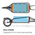 Remorque vélo - KLARFIT Companion Chaser - Pour les vélos : de 20" à 28 - Beige-2