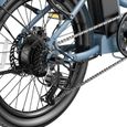 Vélo électrique FAFREES F20-LIGHT 250W Vélo Pliant 25 km/h 36V 14,5Ah 7 Vitesses Rouge avec Cadeau Pompe-2
