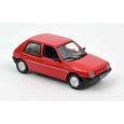 Voiture de Collection Peugeot 205 Junior de 1988 Rouge NOREV 1/43…-2