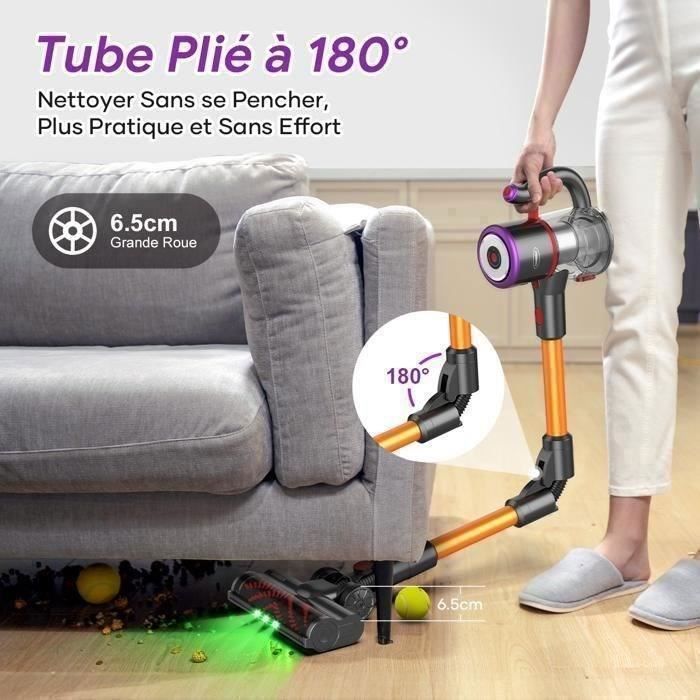 Aspirateur balai Primo Aspirateur 2-in-1 Sans Fil PR508SV