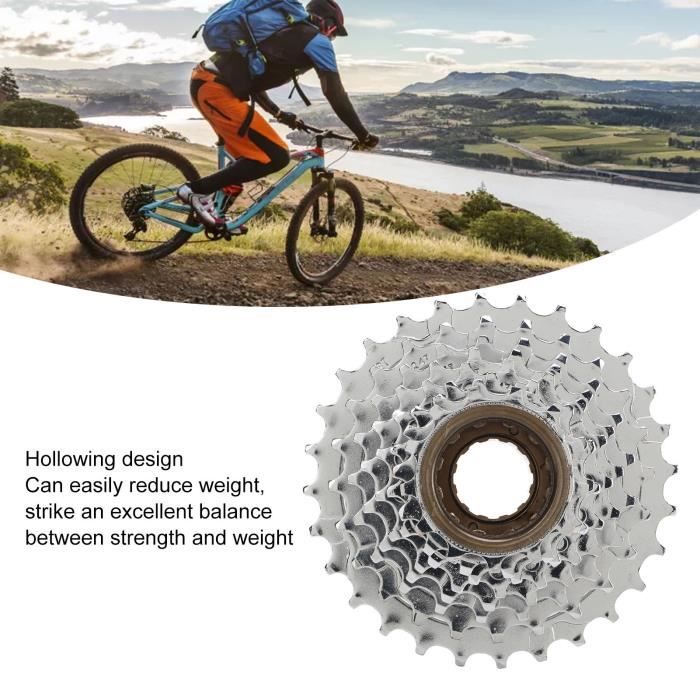 QUT roue libre de vélo, pignon de cassette de vélo de montagne 8 ...
