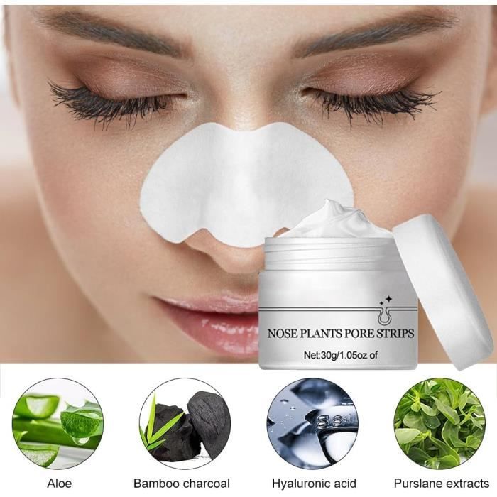 10 Masques Nez Nettoyants Pour Points Noirs Et Acné – Stickers Nettoyage Profond