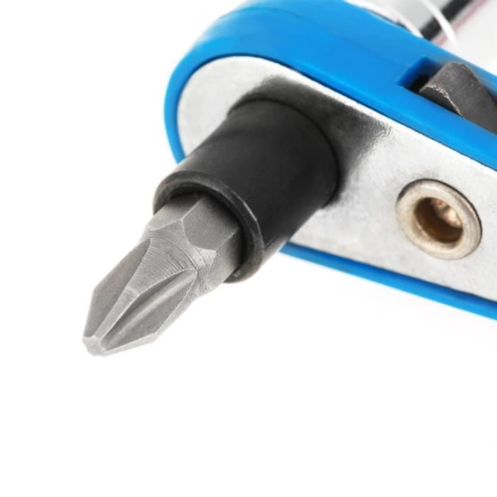 TOPINCN Kit Outils Tronçonneuse - Tournevis Et Clé à Douille Avec Housse