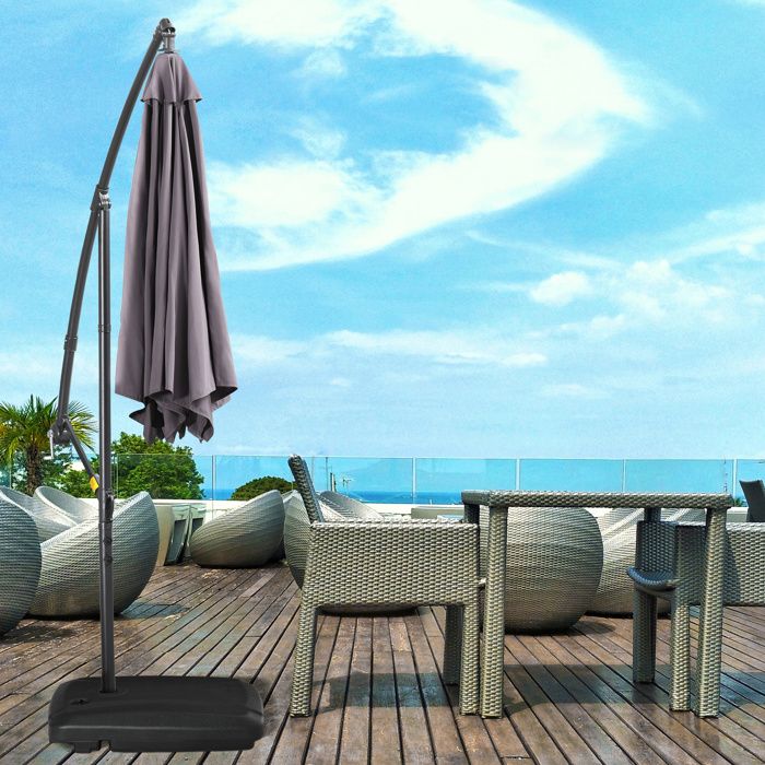 Support Pour Parasol De Plage à 5 Pointes - Base D'Ancrage Solide Pour Sable - Jardin, Piscine, Camping - 6