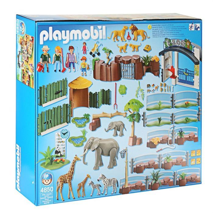 PLAYMOBIL 4850 Grand zoo - Cdiscount Jeux - Jouets