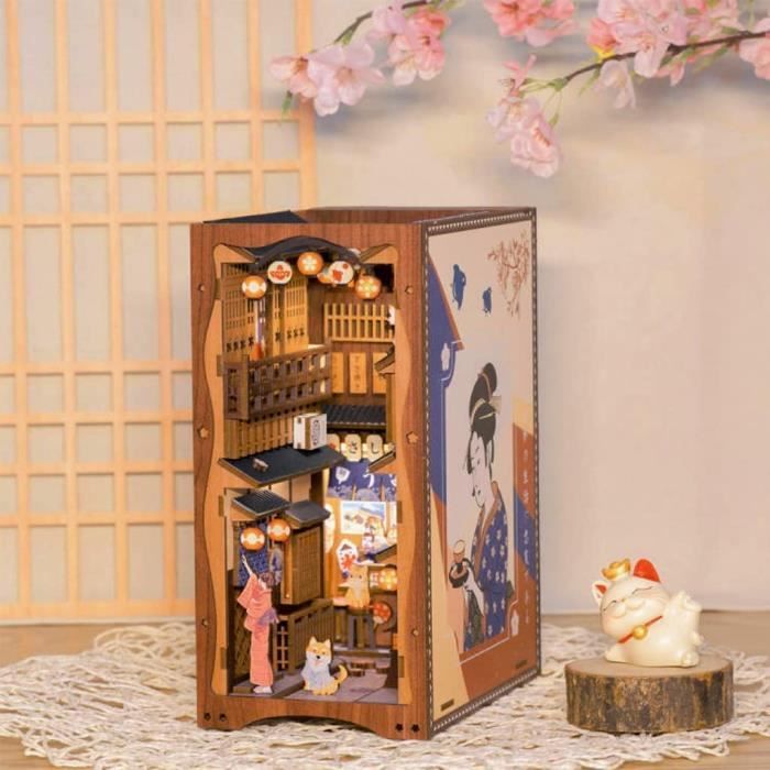 Cuteefun 3D Puzzle Book Nook Kit de modèles, Serre-Livres Décoration de  Maison de Poupée Miniature 3D, Insert d'étagère DIY, pour Adultes (Jardin  Secret) en destockage et reconditionné chez DealBurn