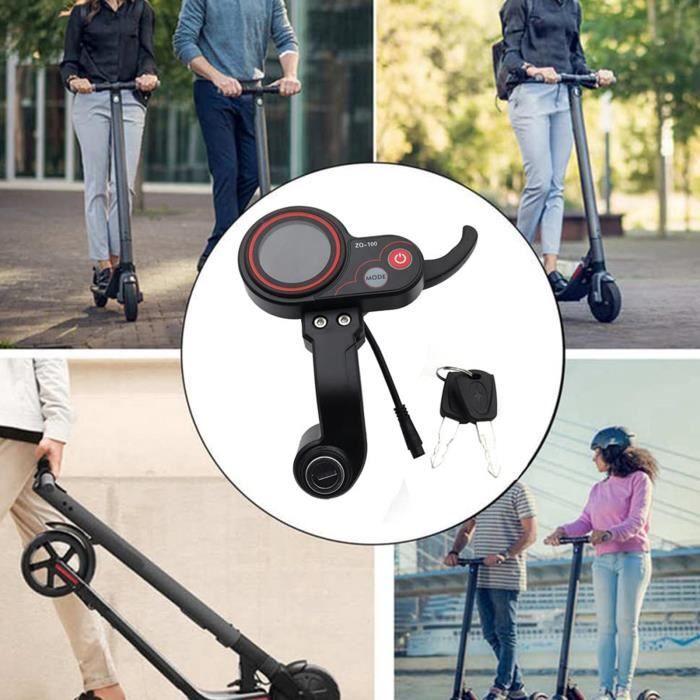 2 Crochets Avant Pour Scooter électrique - Double Accroche Noir - Universel Pour Trottinette, Vélo, Moto - Installation Facile