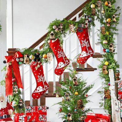 Calendrier De L'Avent Chat 2025 - 24 Pendentifs En Acrylique Pour Sapin De Noël