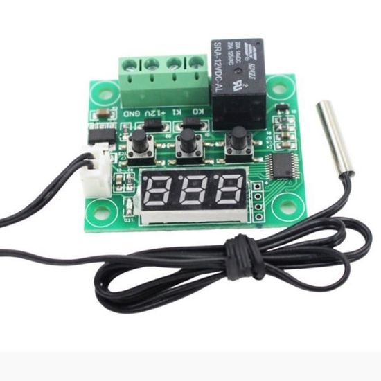 50-110°C Digital thermostat Temperature Control Switch 12V sensor NEW