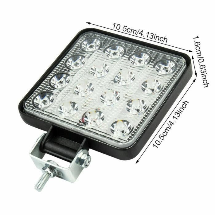 10 X Phares LED 48W COLIGHT – Projecteurs 12/24V Pour Camion, 4x4, ATV – Neufs