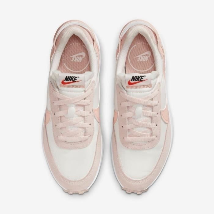 Baskets Femme NIKE WAFFLE DEBUT Rose Rose Cdiscount Chaussures