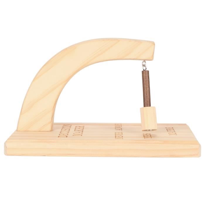 Decision Maker Bois Pendule De Décideur en Bois, Pendule Oui Ou Non Pendule Décideur, Décision Maker couleur bois naturel JOUET - Maison Decision Maker Bois Pendule De Décideur en Bois, Pendule Oui Ou Non Pendule Décideur, Décision Maker couleur bois naturel JOUET - Maison