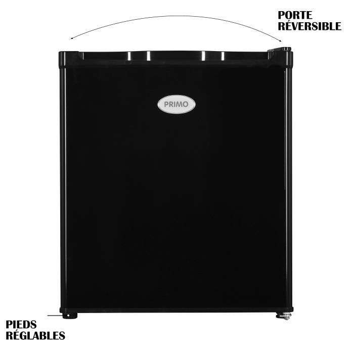 Congélateur bar Primo PR148DV Mini Congélateur - 33L - Pose Libre - Classe  D - Noir