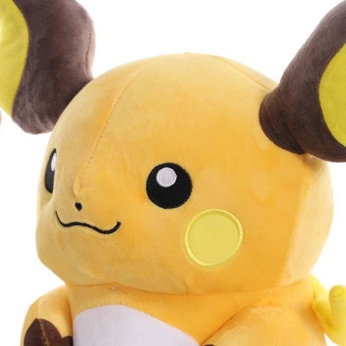 Jouets en peluche Pokémon pour enfants, Pikachu, Raichu Anime