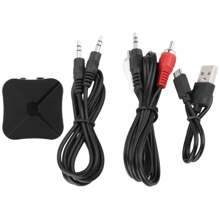 Adaptateur Bluetooth 5.2 émetteur/récepteur 2 En 1 - Double Connexion, AptX Low Latency, Pour Avion, TV, Voiture - 7