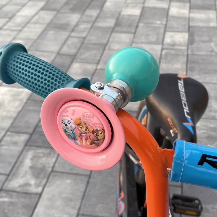 Trompette De Vélo Enfant Pat' Patrouille, Fixation Rapide, Sonnette Bleue En Plastique Pour Guidon