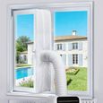 Kit Calfeutrage Climatiseur pour Fenêtres pour Climatiseur Mobile,Joint de Fenêtre pour Climatiseur Mobile,Tissu de 3m